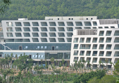 珠海格力南沙(shā)灣大酒店外牆(qiáng)及内牆陽台